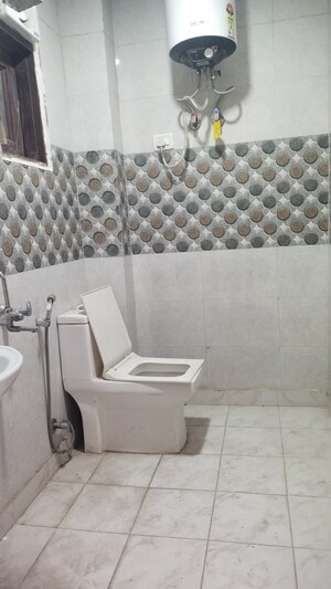 Bathroom in 2 BHK Builder Floor at Saket – for Rent