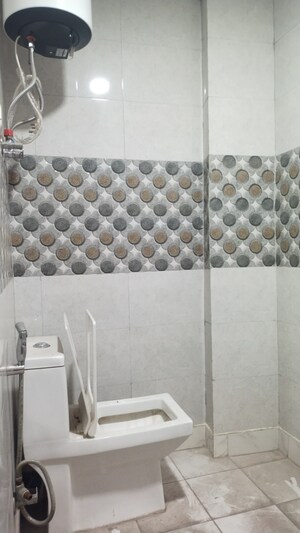 Bathroom in 2 BHK Builder Floor at Saket – for Rent