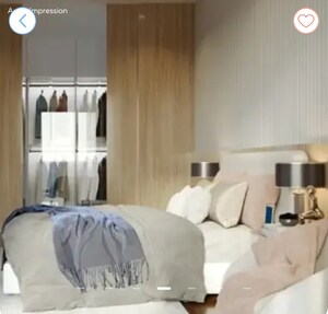 Master Bedroom in 2 BHK Apartment at Kharadi – for Sale