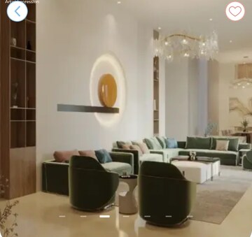 Living Room in 2 BHK Apartment at Kharadi – for Sale