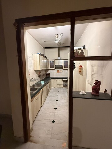 Kitchen in 3 BHK Builder Floor at Greater Kailash ii – for Rent