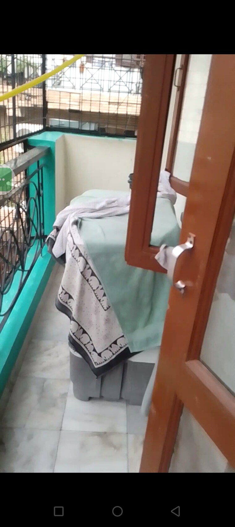 Balcony, khirki extension 3.5 Bedroom 1800 Sq.Ft. Builder Floor In Khirki Extension Delhi 9226453