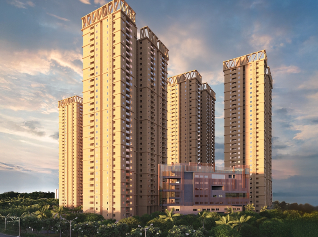 3 BHK + Pooja Room Apartment For Sale in DSR Altitudes