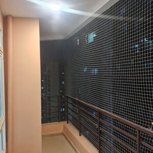 Balcony in 3 BHK Apartment at Keltech Golf Vista, Dundahera – for Rent