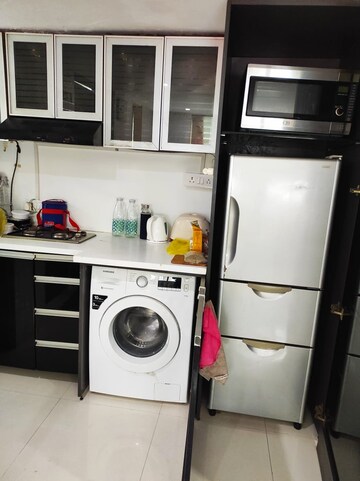 Kitchen in 1 BHK Apartment at Poonam Chambers Worli, Worli – for Rent