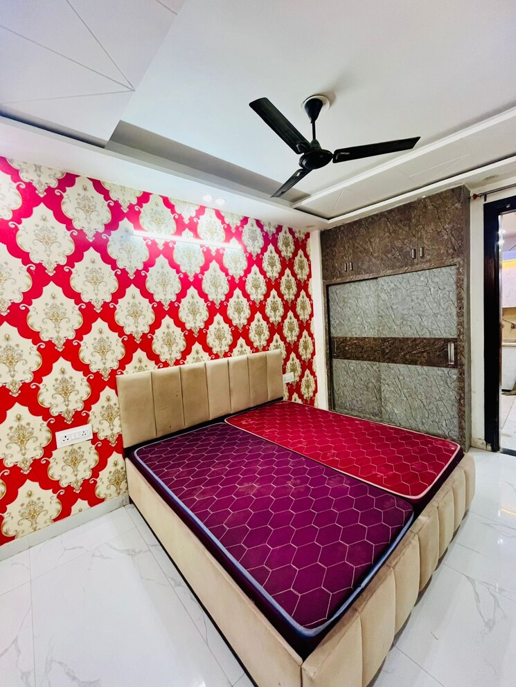 Bedroom, dwarka mor 3 Bedroom 900 Sq.Ft. Builder Floor In Dwarka Mor Delhi 9226467