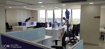 Team Area in  Office Space at Classic Pentagon, Chakala – for Rent