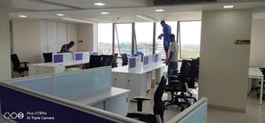 Team Area in  Office Space at Classic Pentagon, Chakala – for Rent