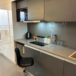 Kitchen in 3 BHK Apartment at Ashiana Upvan, Ashiana Greens – for Rent