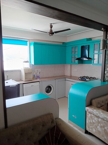 Kitchen in 3 BHK Builder Floor at Gms Road – for Rent