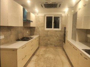 Kitchen in 4 BHK Builder Floor at Florence Nightingale Lane, Green Park – for Rent