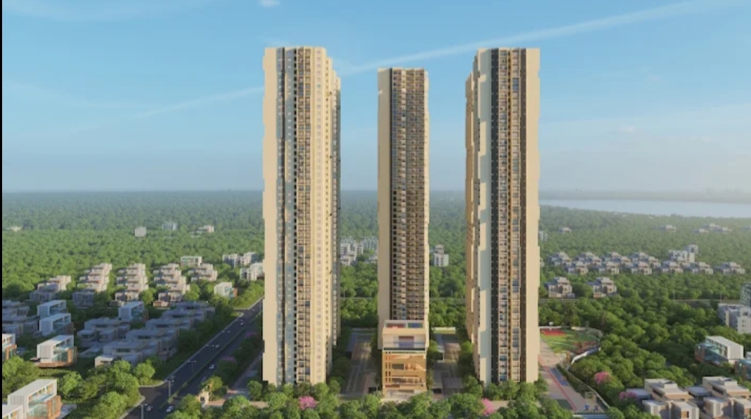 3 BHK + Pooja Room Apartment For Sale in Candeur Crescent