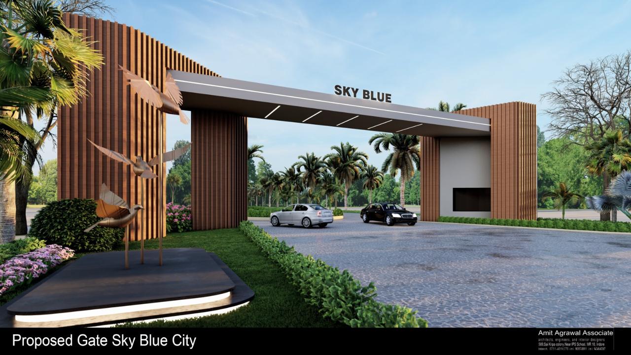 Plot For Sale in Sky Blue City 