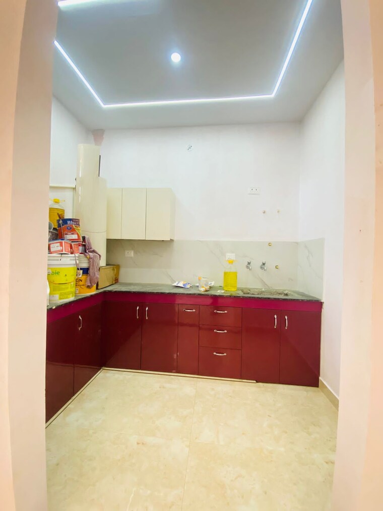 Kitchen, vj-dh2-homes 2.5 Bedroom 810 Sq.Ft. Independent House In Faizabad Road Lucknow 9226673