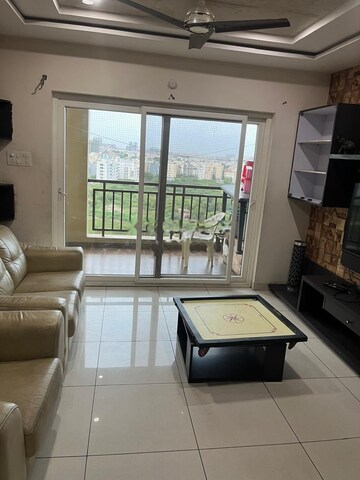 Kitchen in 3 BHK Apartment at Aparna HillPark Lake Breeze, Chanda Nagar – for Rent
