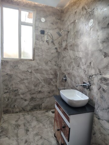 Bathroom in 3 BHK Builder Floor at Dhakoli – for Sale