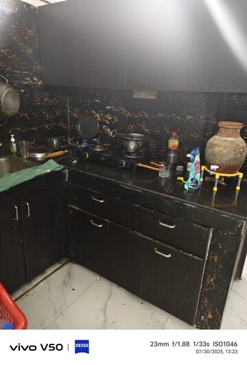 Kitchen in 1 BHK Independent House at BPL Apartments, Sector 48 – for Sale