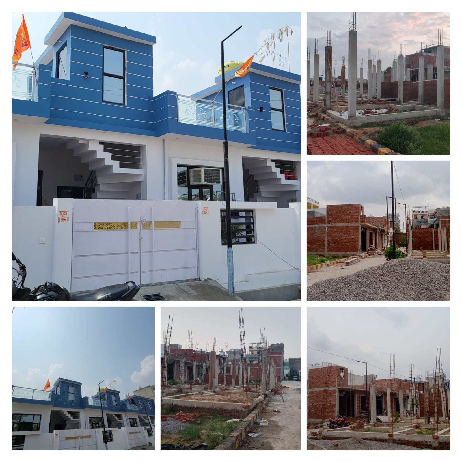 2.5 BHK 860 Sq.Ft. Independent House in VJ DH 3