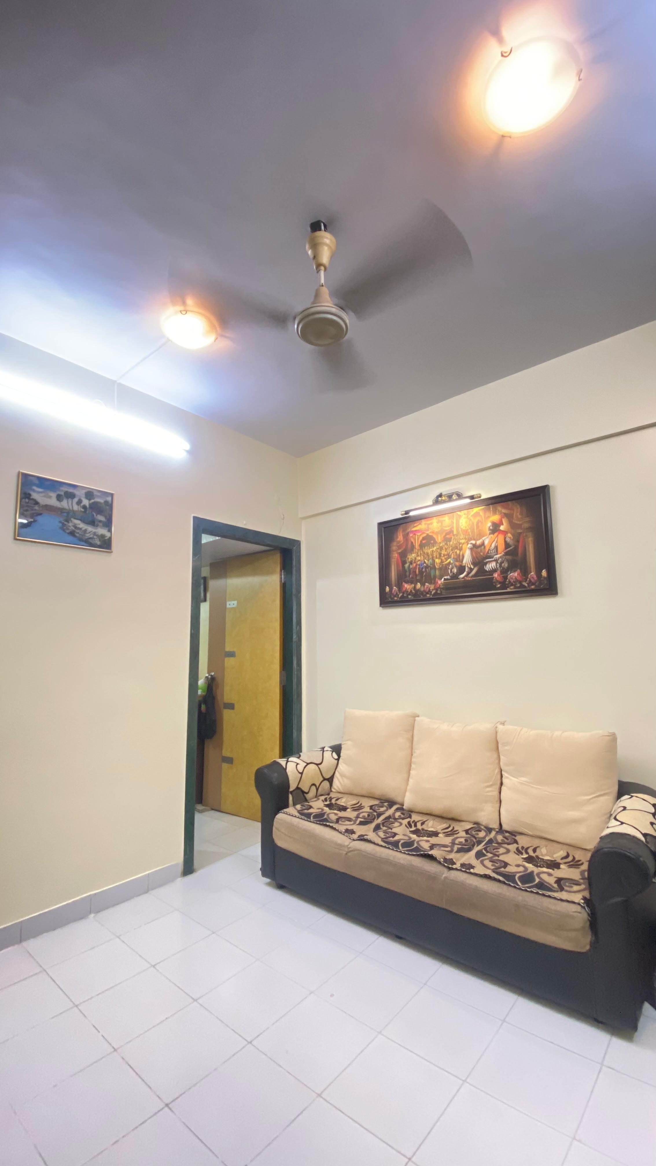 1 BHK + Pooja Room Apartment For Sale in Vrindavan CHS Thane West