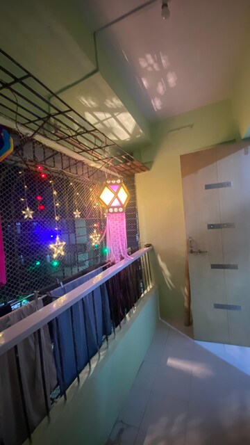 Balcony in 1 BHK Apartment at Vrindavan CHS Thane West, Vrindavan Society – for Sale