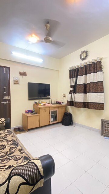 Living Room in 1 BHK Apartment at Vrindavan CHS Thane West, Vrindavan Society – for Sale