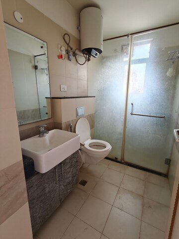 Bathroom in 2.5 BHK Apartment at M3M Marina, Sector 68 – for Rent