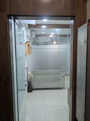 Bathroom in  Office Space at Makarba – for Rent