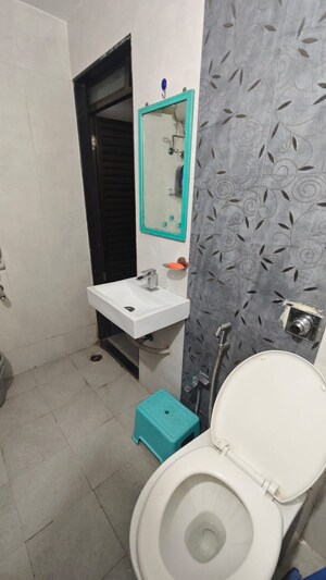 Bathroom in 2 BHK Apartment at Bhoomi Jyot, Kharghar Sector 19 – for Rent