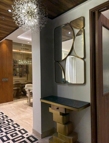 Kitchen in 4 BHK Penthouse at Elegant Rosemarine, Defence Colony – for Sale