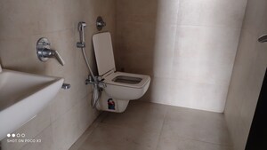 Bathroom in 1 BHK Apartment at Raunak Delight, Owale – for Rent