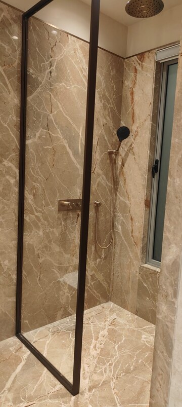 Bathroom in 4 BHK Apartment at Rustomjee Crown, Prabhadevi – for Rent