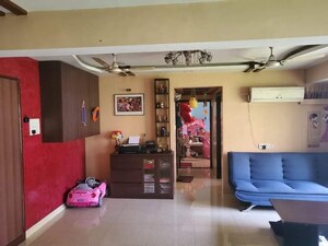Living Room in 2 BHK Apartment at K Raheja Vihar, Powai – for Rent