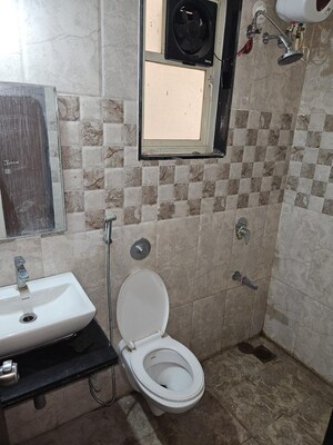 Bathroom in 2 BHK Apartment at Kohinoor Tinsel County, Hinjewadi – for Rent
