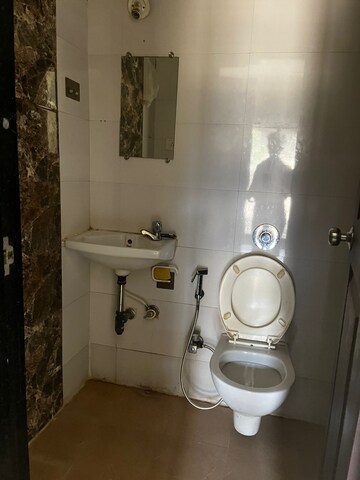 Bathroom in 1 BHK Apartment at Link Palace, Malad West – for Rent