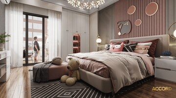 Bedroom in 4 BHK Penthouse at Rajarajeshware Panchsheel Enclave, Basavanagudi – for Sale