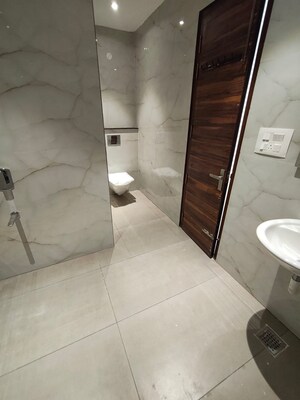 Bathroom in 4 BHK Builder Floor at Panchkula Urban Estate – for Rent