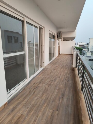 Balcony in 4 BHK Builder Floor at Panchkula Urban Estate – for Rent