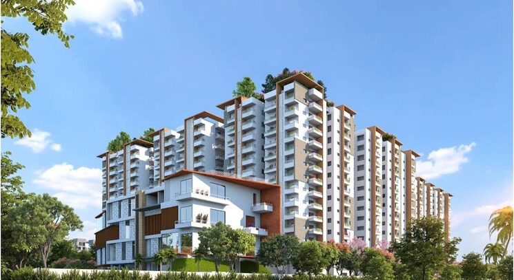 Exterior View, hallmark-skyrena 3 Bedroom 2200 Sq.Ft. Apartment In Narsingi Hyderabad 9227145