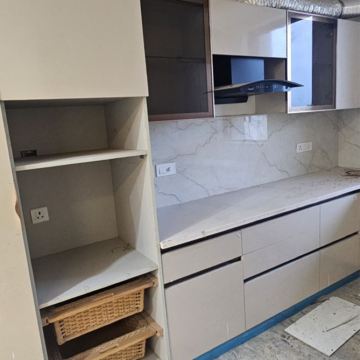 Kitchen in 4 BHK Builder Floor at Sector 21d – for Rent