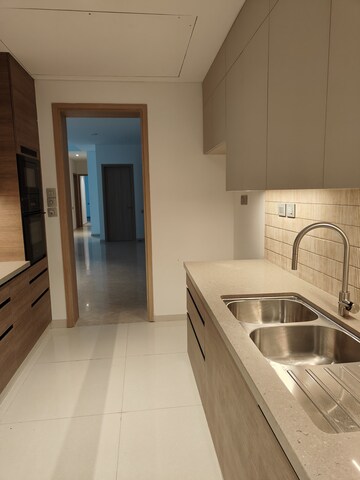 Kitchen in 4 BHK Apartment at Rustomjee Crown, Prabhadevi – for Rent