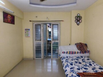 Bedroom in 1 BHK Apartment at Polite Residency, Chikhali – for Sale