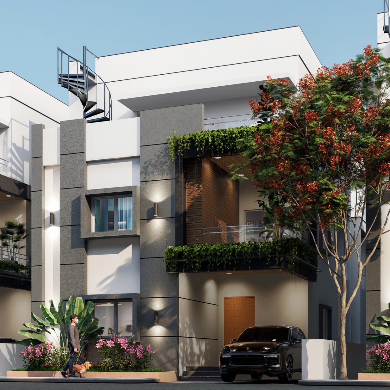 4 BHK Villa For Sale in Infocity County