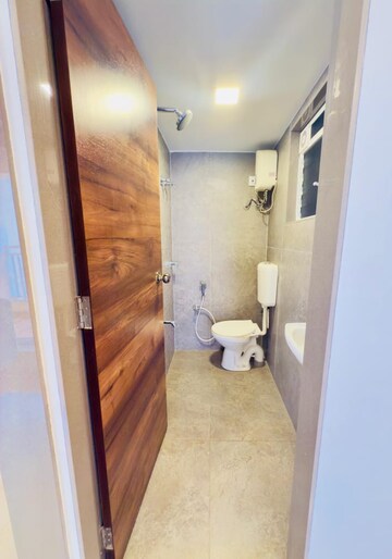 Bathroom in 1 BHK Apartment at Aarav Subhash Residency, Titwala – for Sale