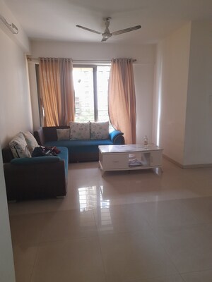 Living Room in 2.5 BHK Apartment at Neelkanth Palms, Kapur Bawdi – for Rent