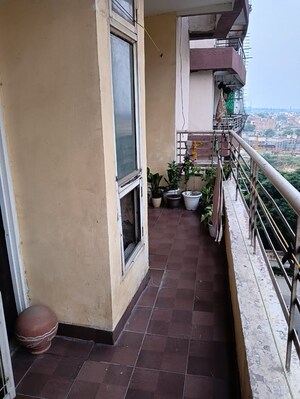 Balcony in 2 BHK Apartment at Supertech Livingston, Sain Vihar – for Sale