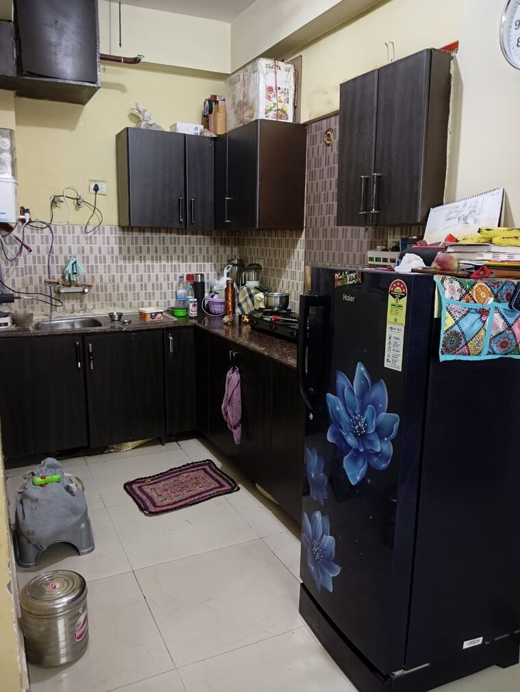 Kitchen, supertech-livingston 2 Bedroom 1000 Sq.Ft. Apartment In Sain Vihar Ghaziabad 9227218