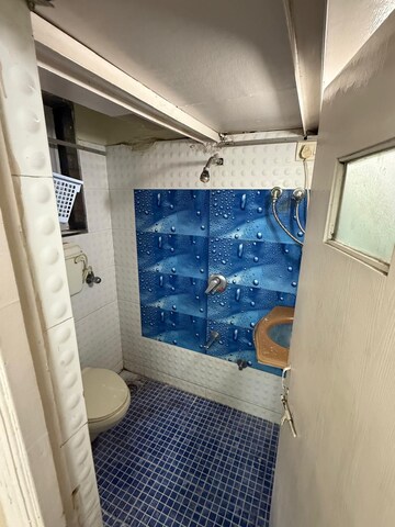 Bathroom in 1 BHK Apartment at Gods Heaven CHS, Powai – for Rent