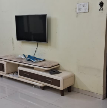 Living Room in 1 BHK Apartment at City Sanghvi Dev Ashish, Jaydev Singh Nagar – for Rent