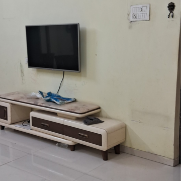 Living Room in 1 BHK Apartment at City Sanghvi Dev Ashish, Jaydev Singh Nagar – for Rent