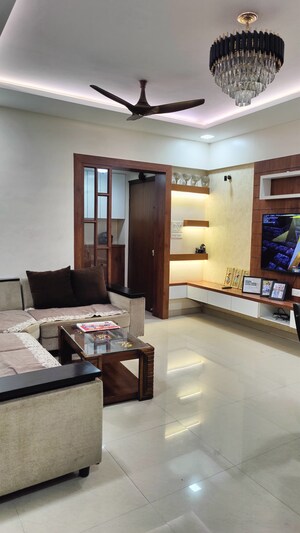 Living Room in 2 BHK Apartment at Aarohi CHS Sus, Sus – for Rent